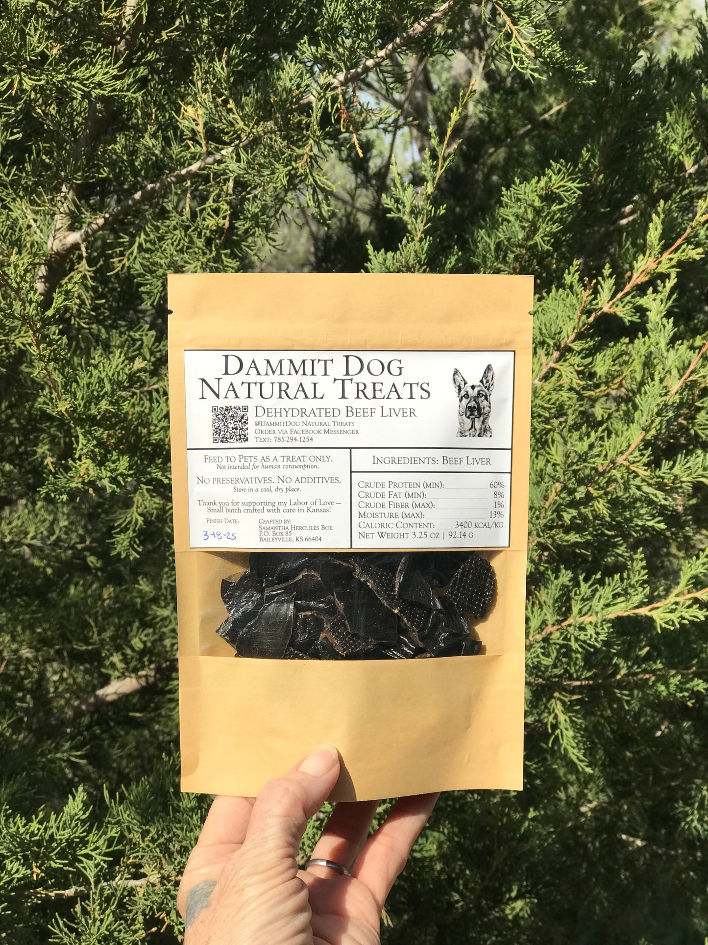 Dehydrated Beef Liver