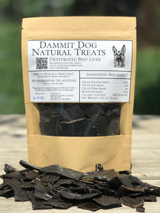 Dehydrated Beef Liver