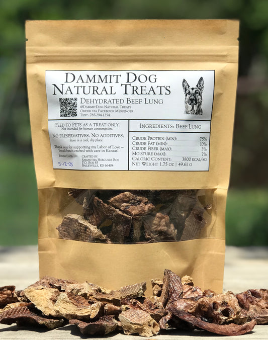 Dehydrated Beef Lung